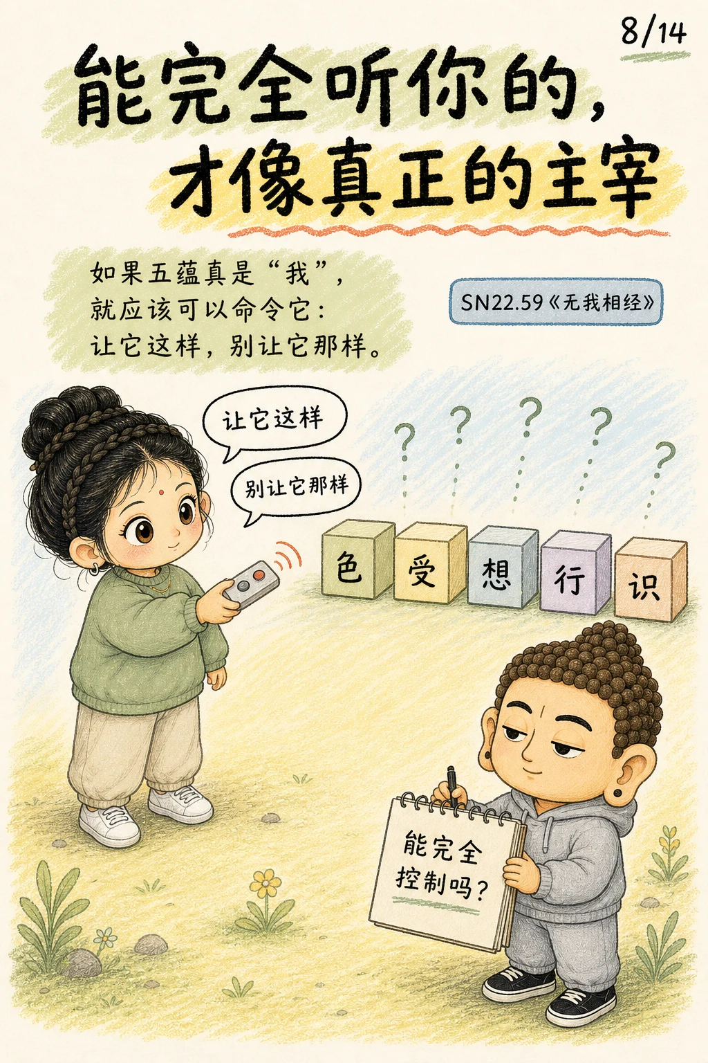 《非我，别把每个经验都叫作我》漫画第 8 页