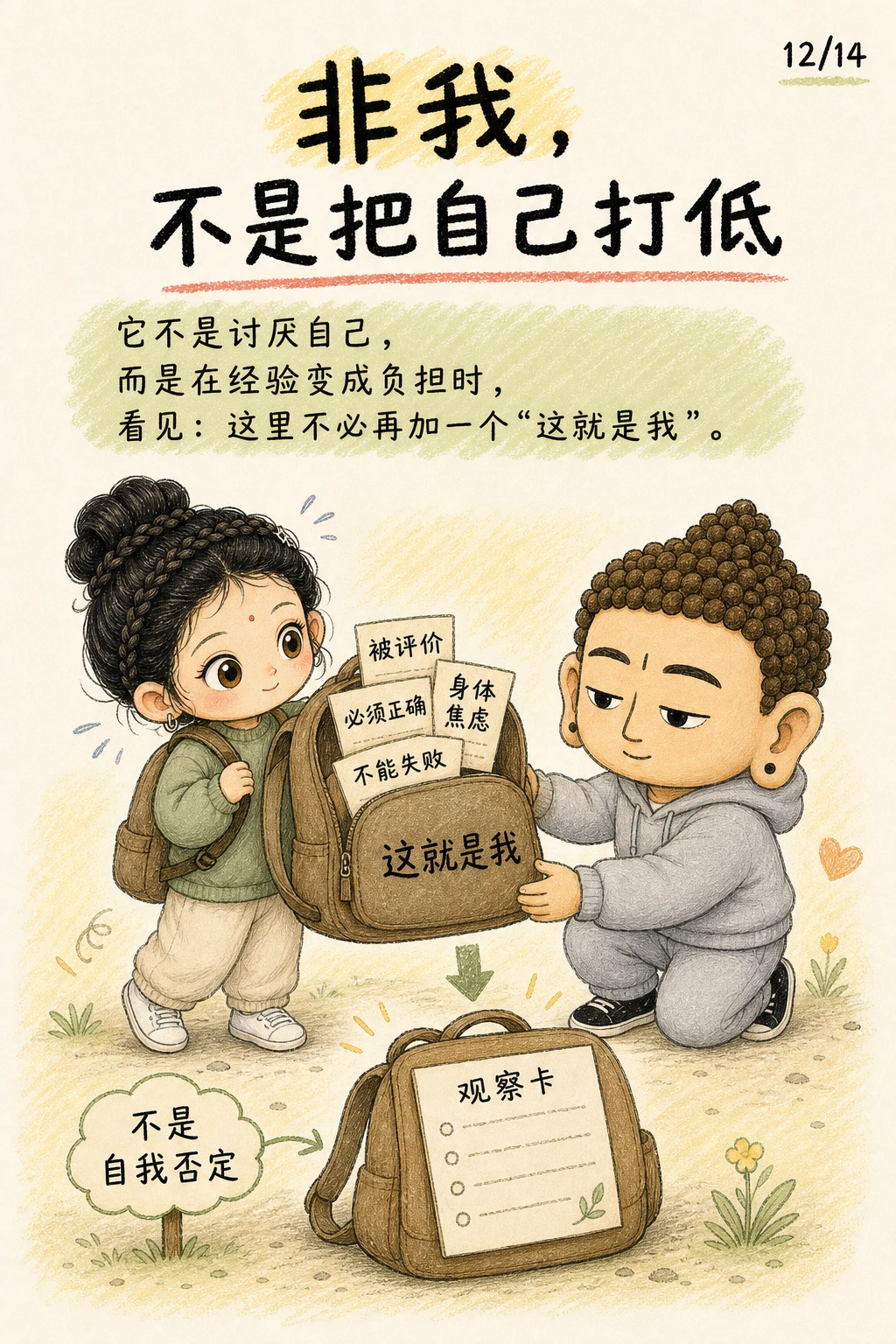 《非我，别把每个经验都叫作我》漫画第 12 页