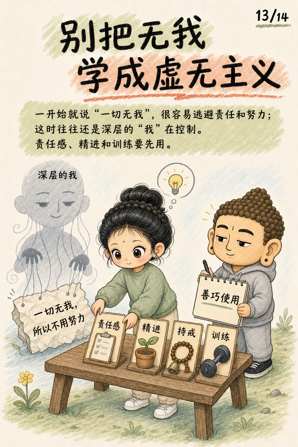 《非我，别把每个经验都叫作我》漫画第 13 页