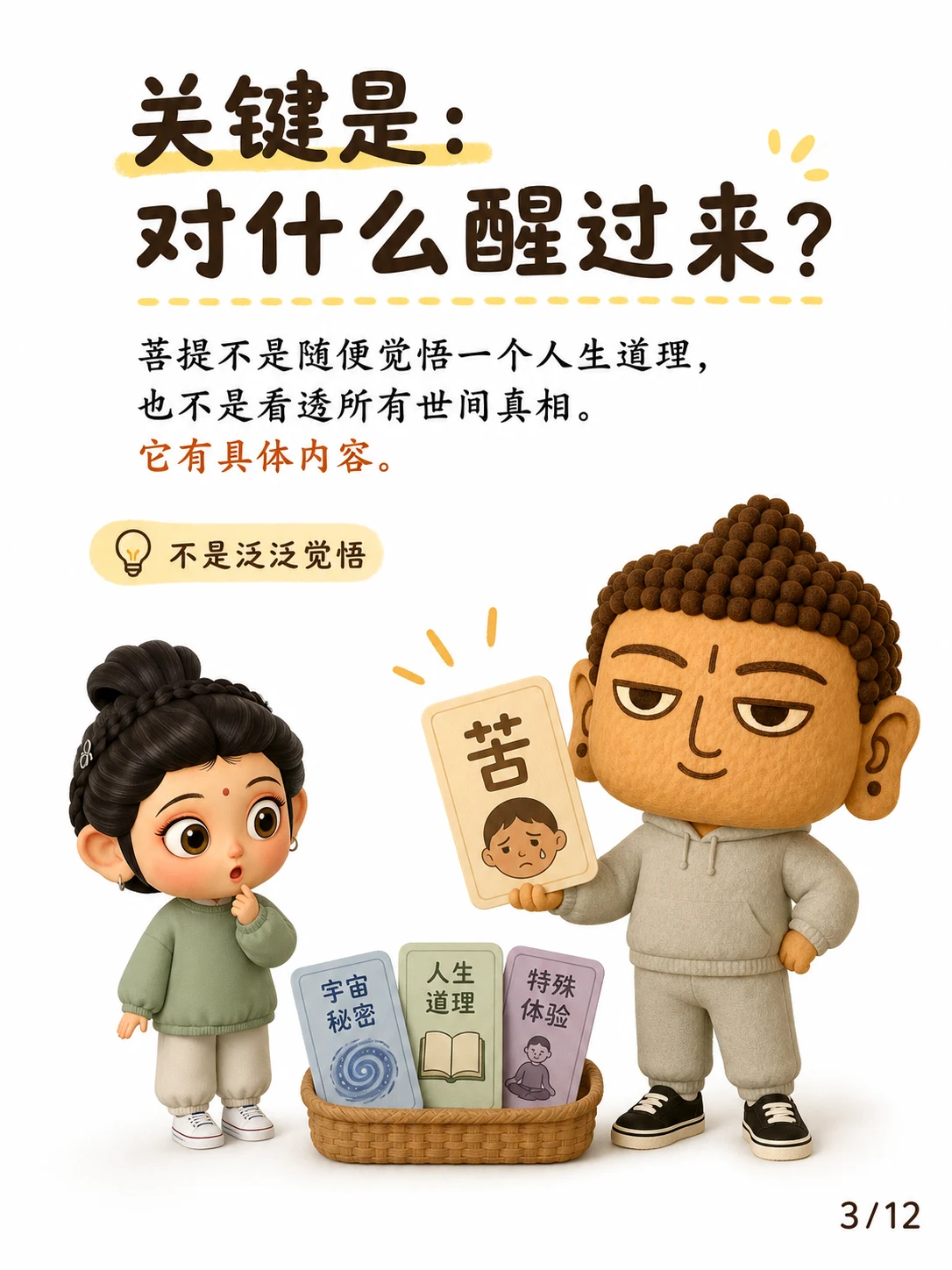 《菩提，不是神秘体验，是对苦醒过来》漫画第 3 页