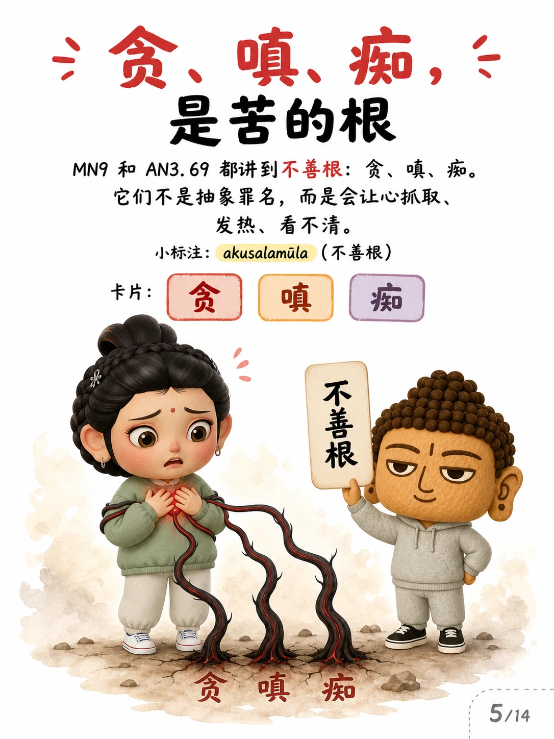 《善恶，看它导向苦还是离苦》漫画第 5 页