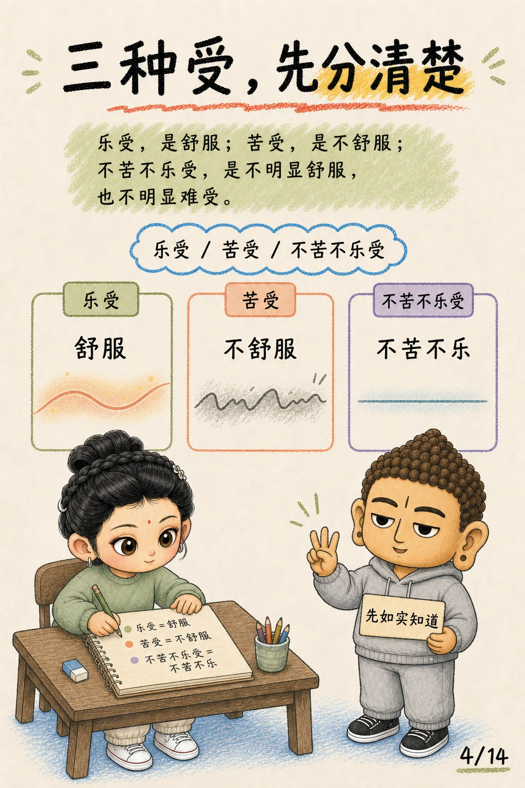 《受，心开始偏向的那一下》漫画第 4 页