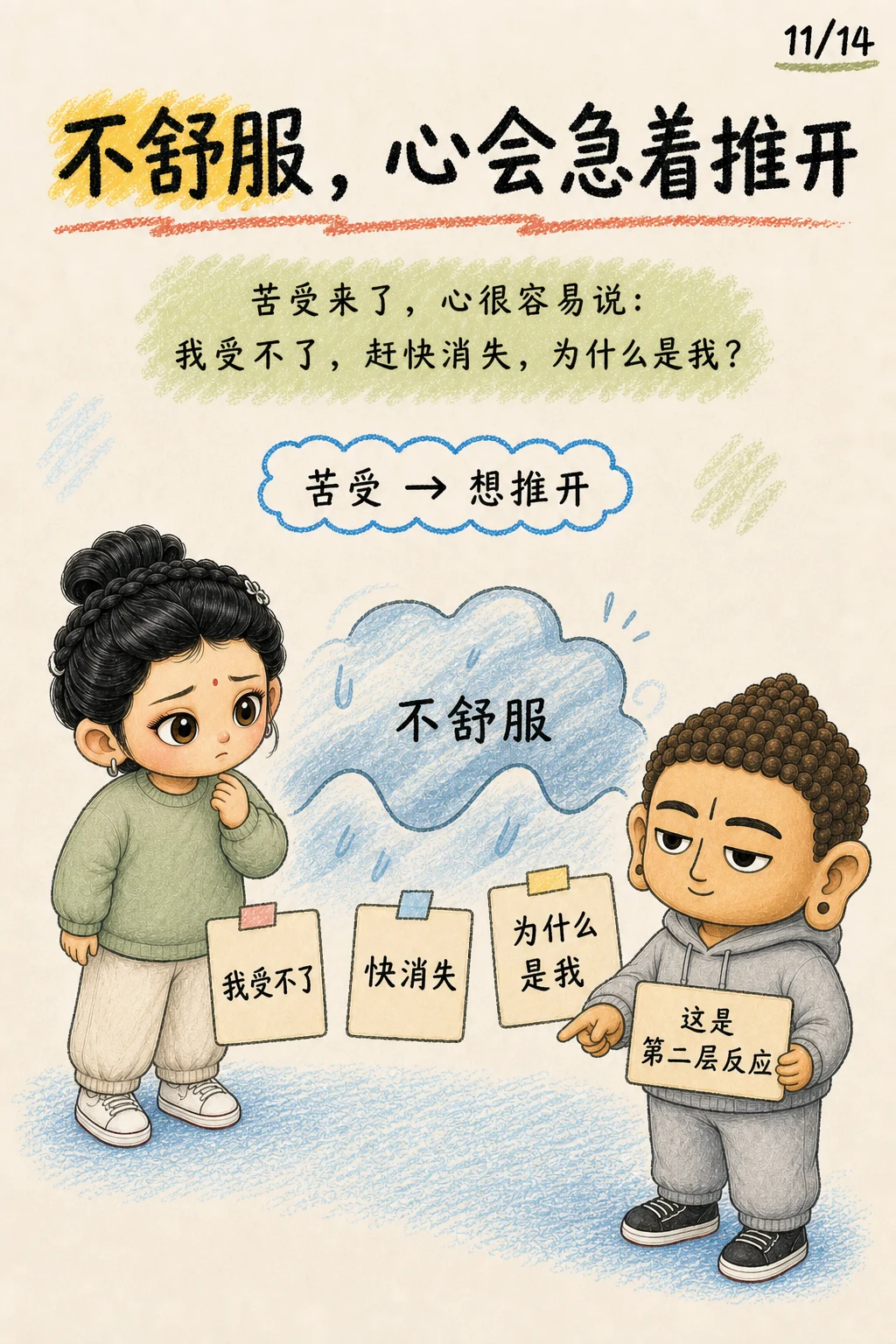 《受，心开始偏向的那一下》漫画第 11 页