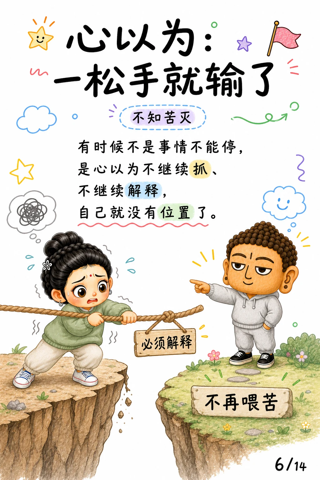 《无明，心看错方向的那一下》漫画第 6 页