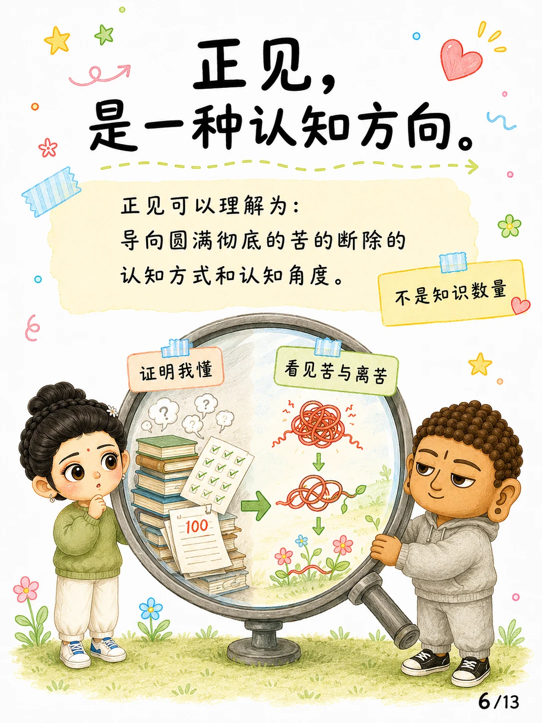《正见，不是学了很多理论》漫画第 6 页