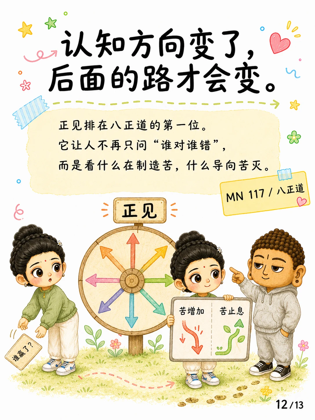 《正见，不是学了很多理论》漫画第 12 页