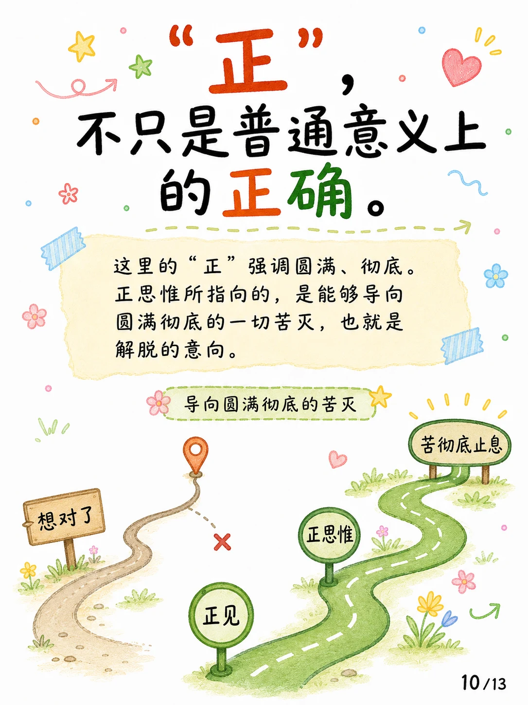 《正思惟，还是正思维？》漫画第 10 页