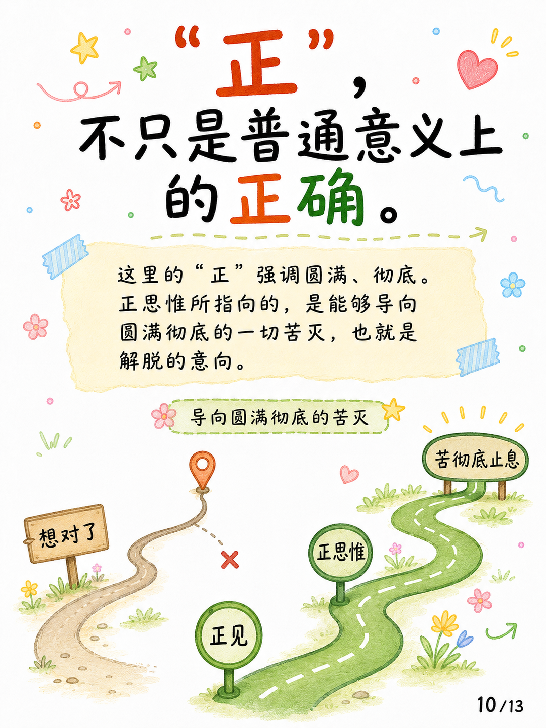 《正思惟，还是正思维？》漫画第 10 页