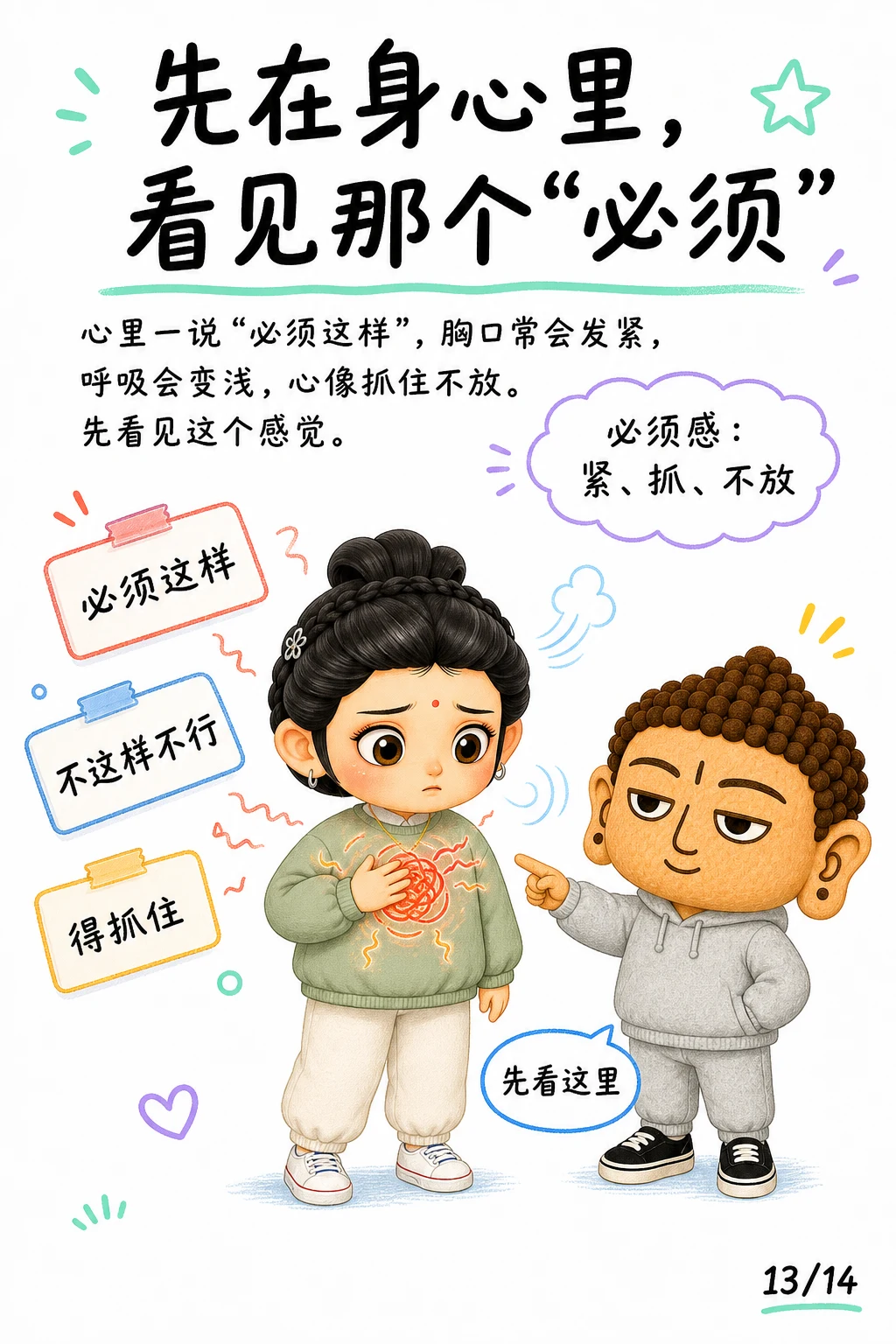 《执取，心里那个必须这样》漫画第 13 页
