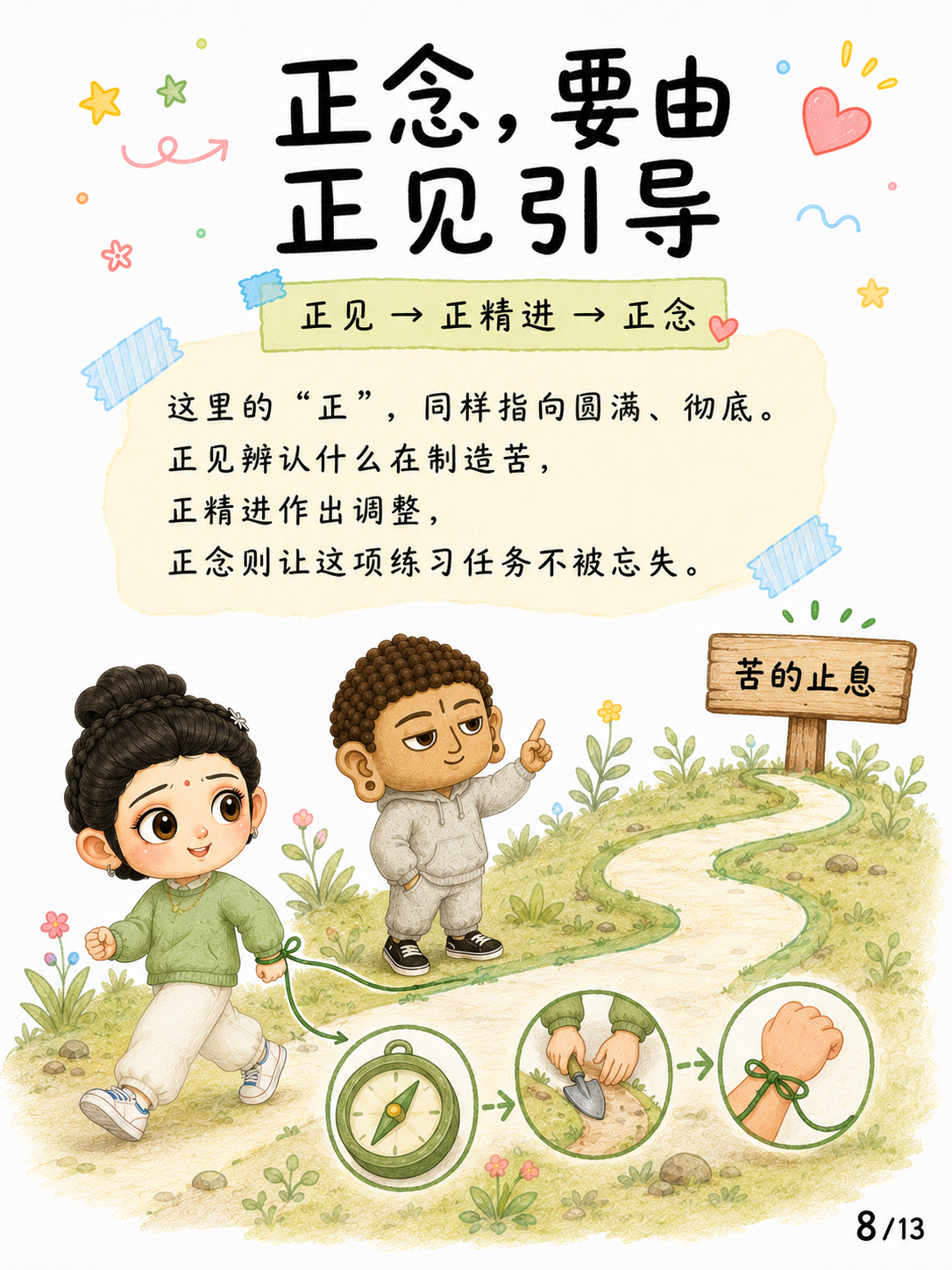 《正念，不是强迫自己永远不走神》漫画第 8 页