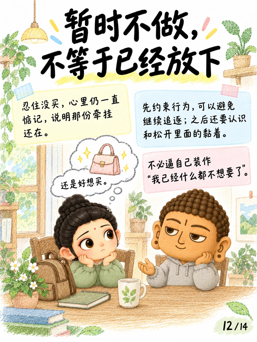 《欲：修行要断掉所有“想要”吗？》漫画第 12 页
