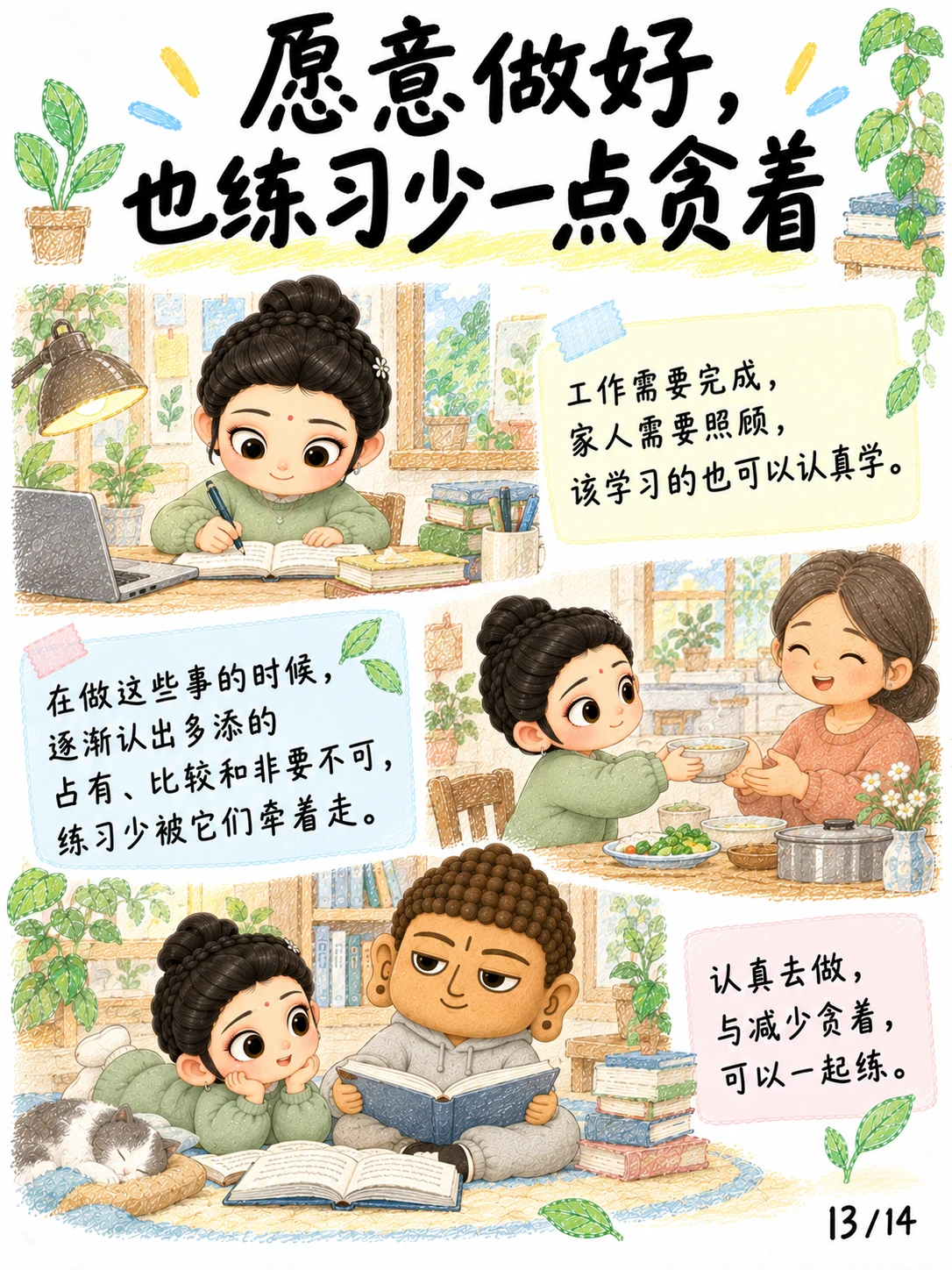 《欲：修行要断掉所有“想要”吗？》漫画第 13 页
