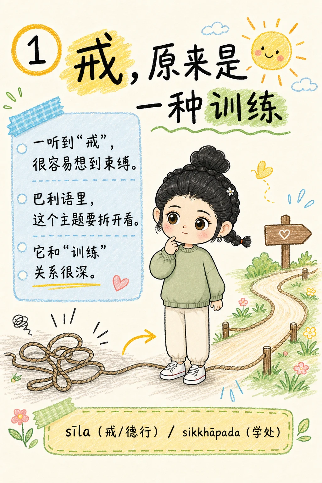 戒，原来是一种训练配图