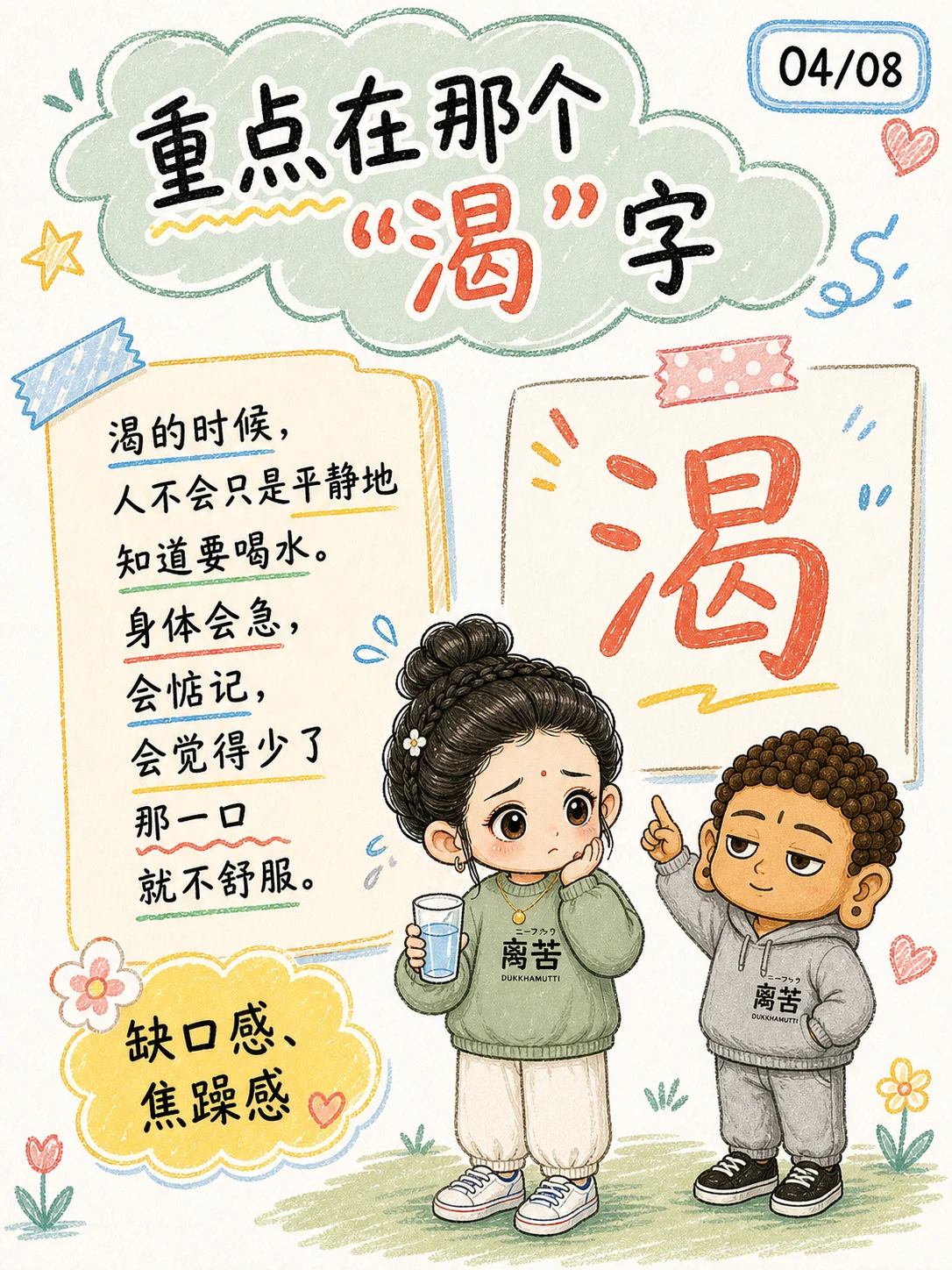 《渴爱，是生命底层的焦躁》漫画第 4 页