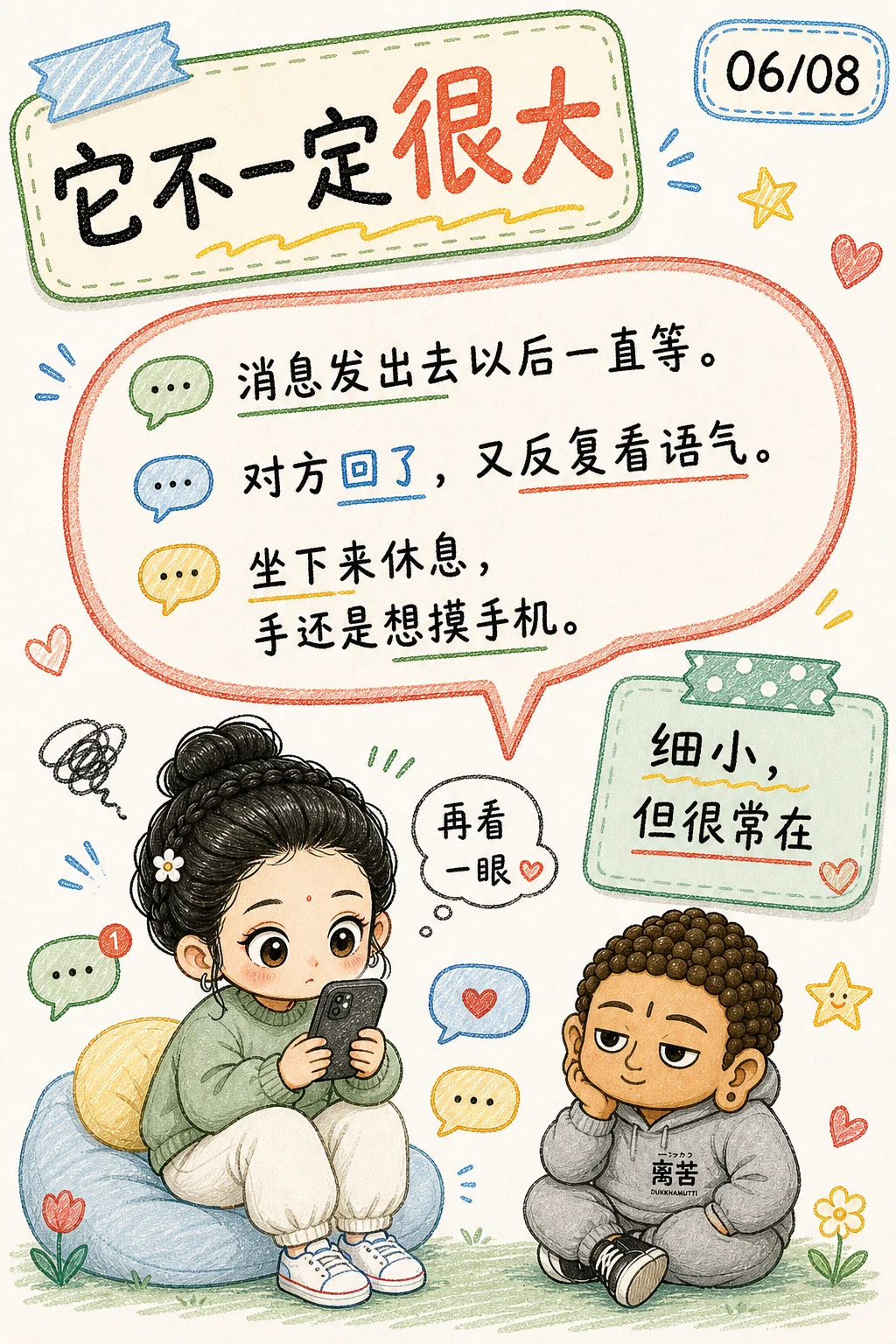 《渴爱，是生命底层的焦躁》漫画第 6 页