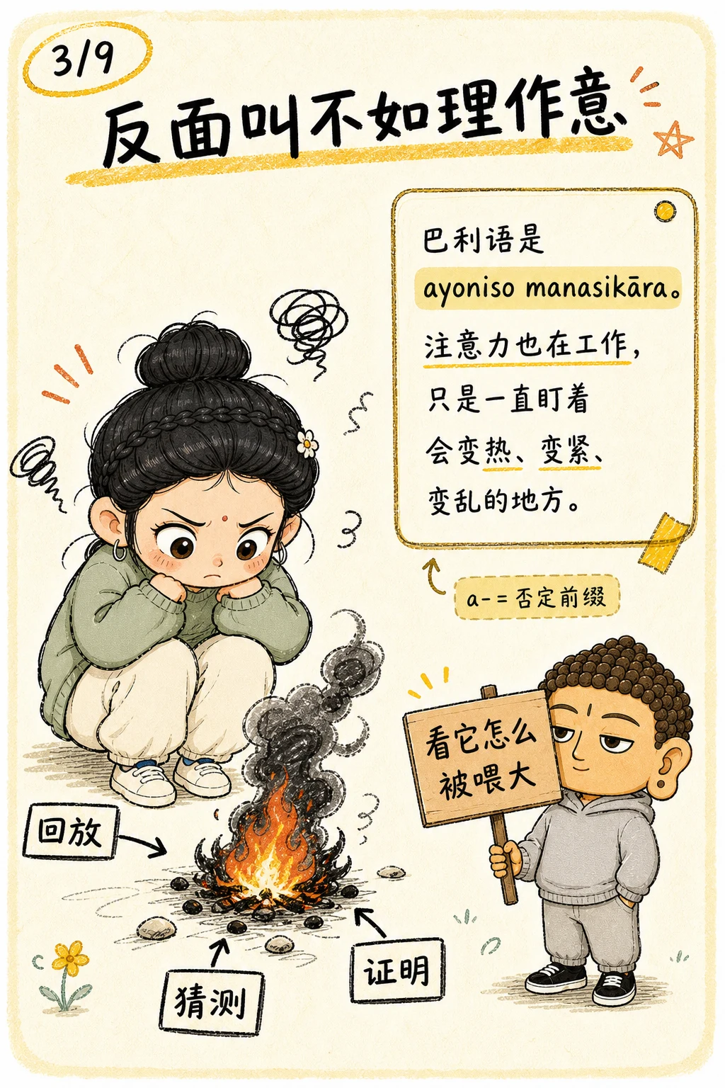 《如理作意：先看注意力在喂什么》漫画第 3 页