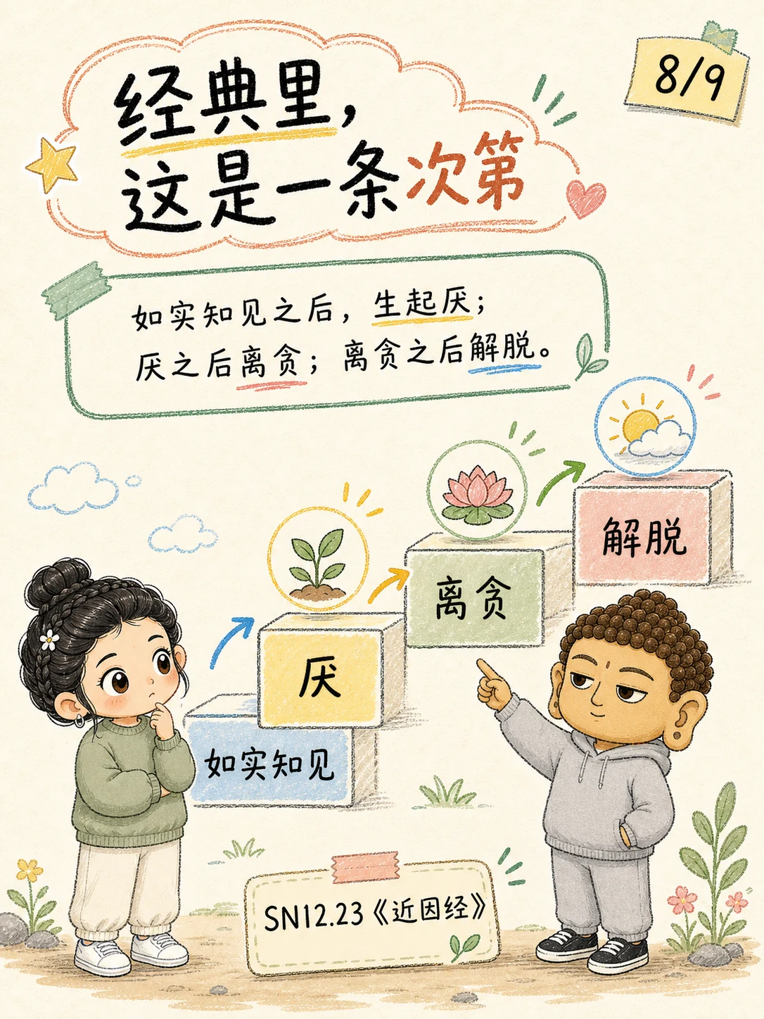 《厌与离，是看清之后不再抓》漫画第 8 页