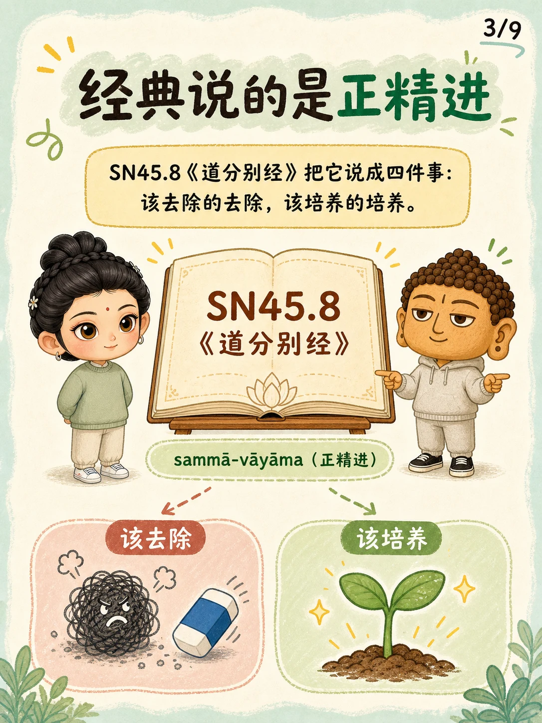 《是不是所有努力，都是精进？》漫画第 3 页