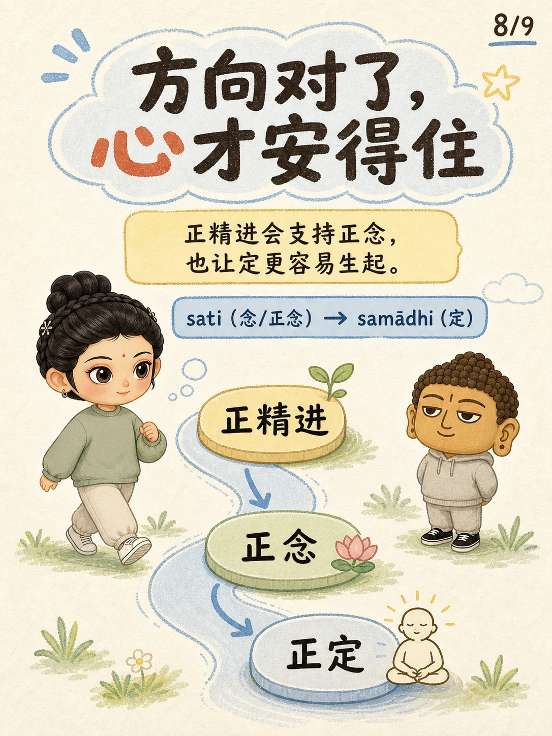 《是不是所有努力，都是精进？》漫画第 8 页